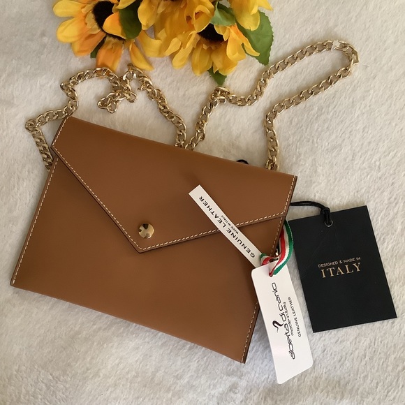 NEW Alberta Di Canio Leather Purse ITALY - Picture 2 of 16